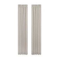 Queen Street Safia Rod Pocket Blackout Set of 2 Curtain Panel