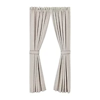 Queen Street Safia Rod Pocket Blackout Set of 2 Curtain Panel