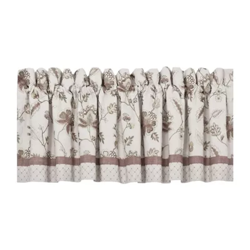 Queen Street Safia Rod Pocket Tailored Valance
