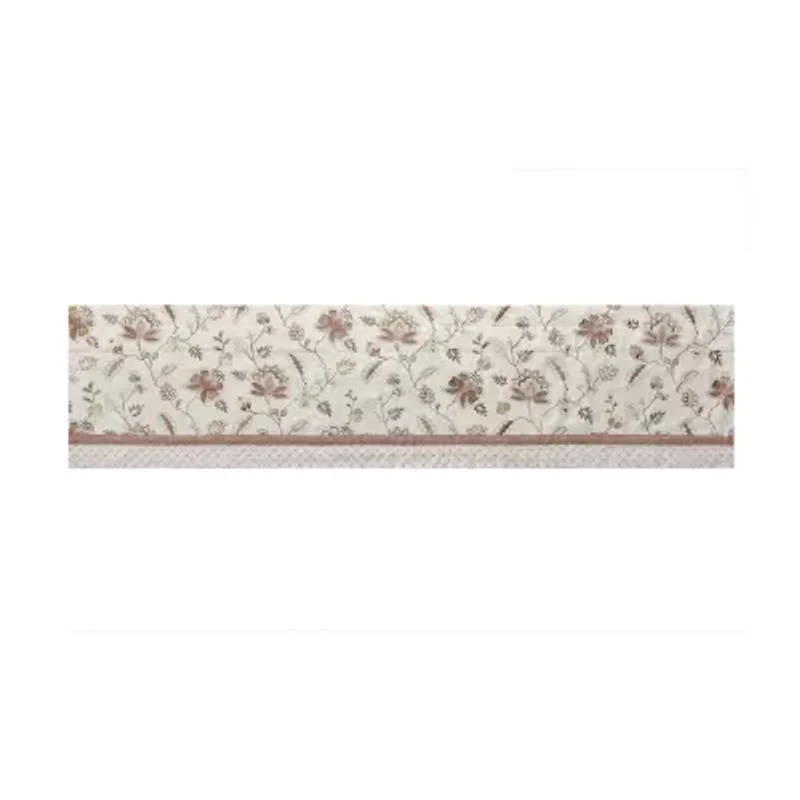 Queen Street Safia Rod Pocket Tailored Valance