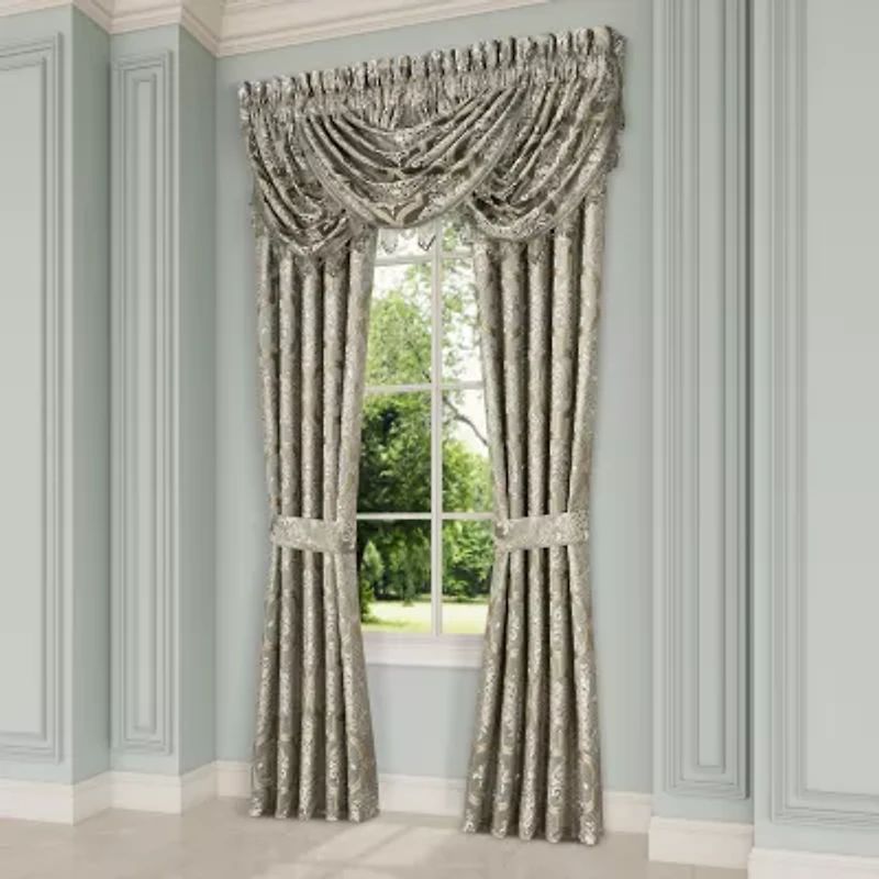 Queen Street Medellin Rod Pocket Blackout Set of 2 Curtain Panel