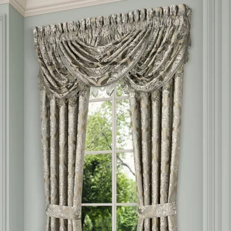 Queen Street Medellin Rod Pocket Blackout Set of 2 Curtain Panel