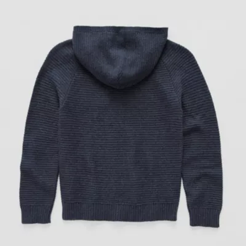 Thereabouts Little & Big Kid Boys Hooded Long Sleeve Pullover Sweater