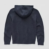 Thereabouts Little & Big Kid Boys Hooded Long Sleeve Pullover Sweater
