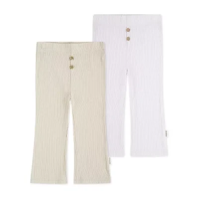 Huggies Baby Girls Straight Mid Rise Regular Fit Pull-On Pant