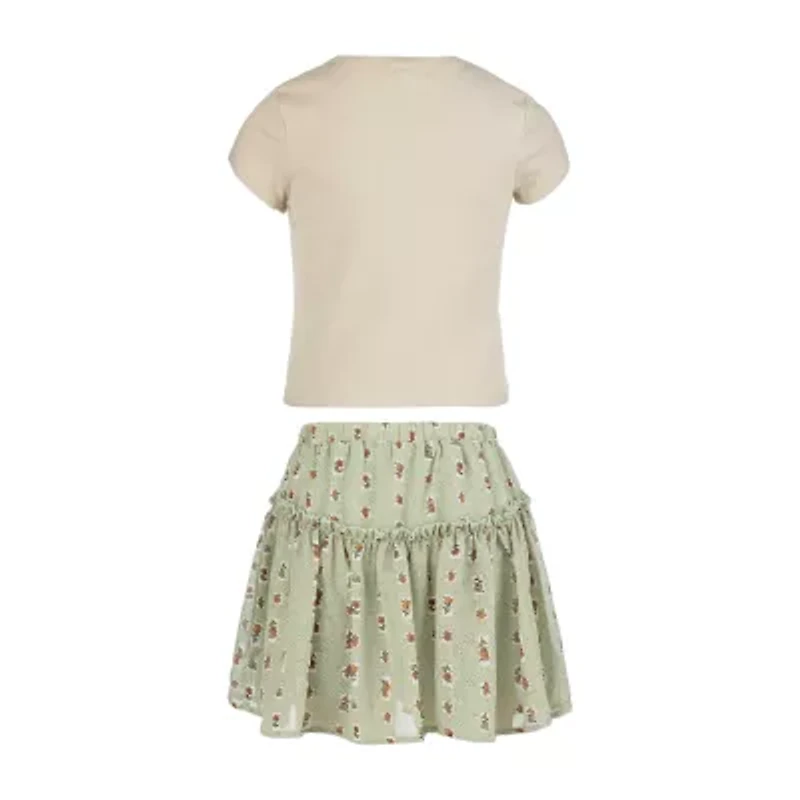 Speechless Big Kid Girls 2-pc. Skirt Set
