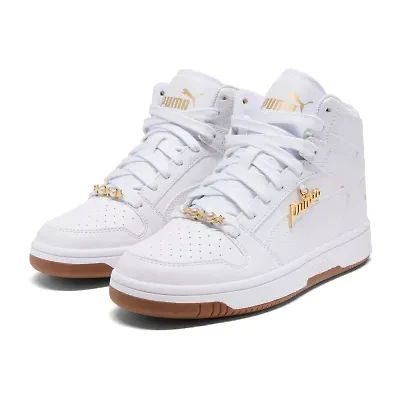 PUMA Rebound Layup Rcl Bling Big Kid Girls Basketball Shoes