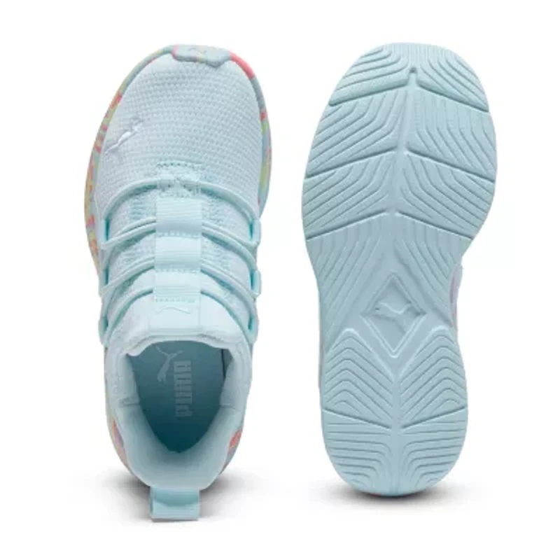 PUMA One4all 2.0 Swirl Little Kid Girls Running Shoes