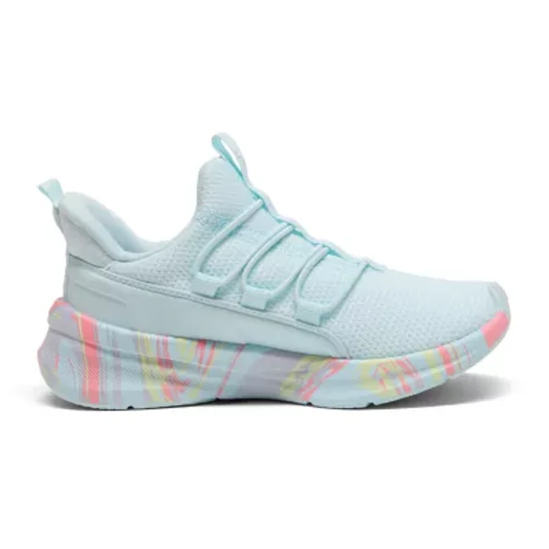 PUMA One4all 2.0 Swirl Little Kid Girls Running Shoes