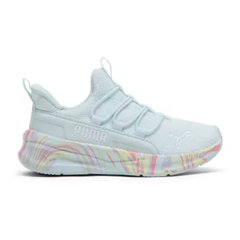 PUMA One4all 2.0 Swirl Little Kid Girls Running Shoes
