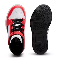 PUMA Rebound Layup Elevated Little Kid Boys Basketball Shoes