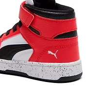 PUMA Rebound Layup Elevated Little Kid Boys Basketball Shoes