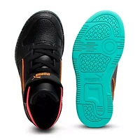 PUMA Rebound Layup Elevated Little Unisex Basketball Shoes