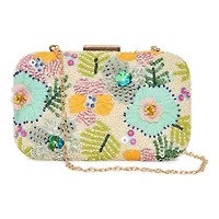 SOL and MER Beaded Clutch Beaded Evening Bag