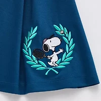 Peanuts 75th Social Club Womens Pleated Skirt Juniors