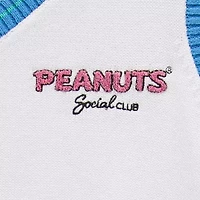 Juniors Peanuts 75th Social Club Sweater Womens Snoopy Vest