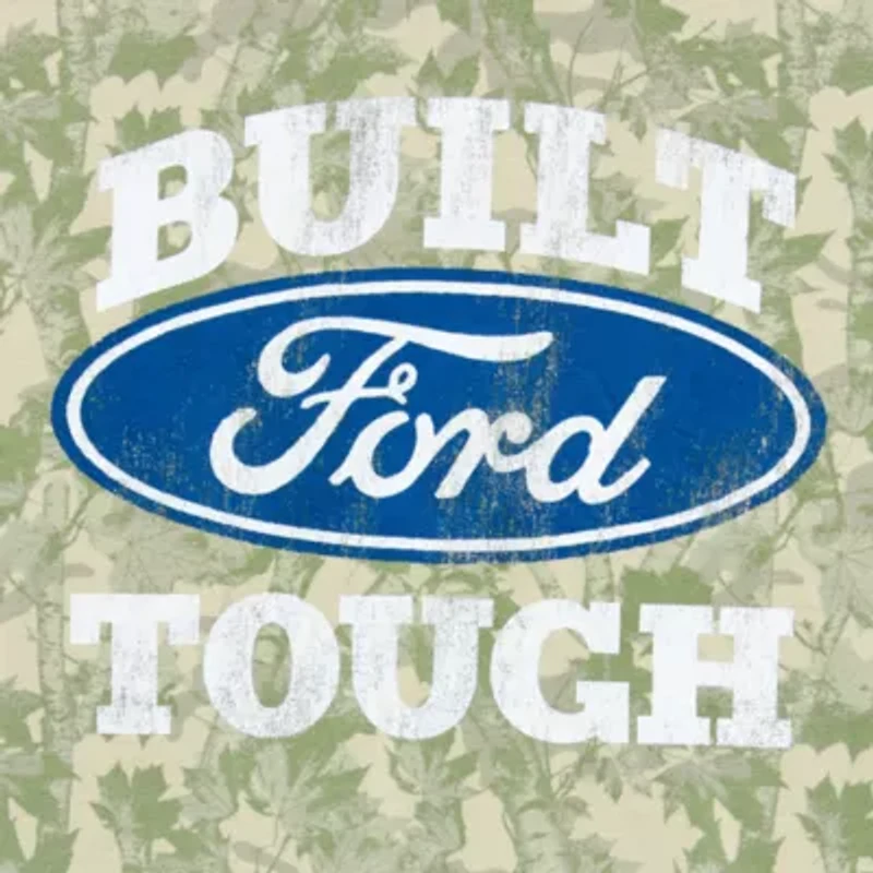 Ford Built Tough Womens Crew Neck Long Sleeve Juniors Sweatshirt