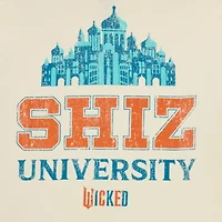 Wicked Shiz University Womens Crew Neck Short Sleeve Oversized Juniors Graphic T-Shirt