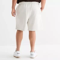 Xersion Cotton Fleece Mens 9" Big and Tall Workout Shorts