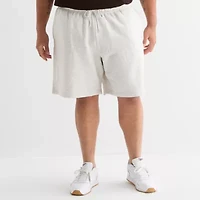 Xersion Cotton Fleece Mens 9" Big and Tall Workout Shorts