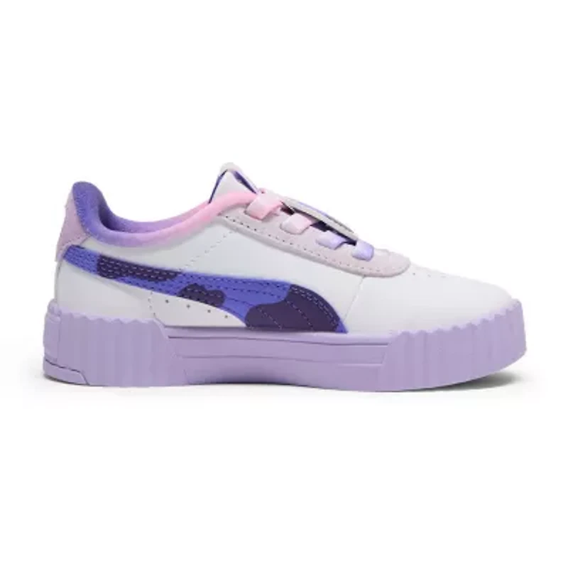 PUMA Carina 3.0 Ingred Little Kid Girls Sneakers