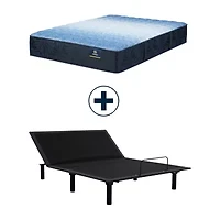 Serta Classic Exclusive 13" Firm Tight Top - Mattress + Adustable Base