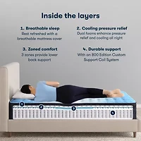 Serta Classic Exclusive 13" Firm Tight Top - Mattress + Adustable Base