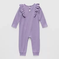 Okie Dokie Baby Girls Long Sleeve Jumpsuit