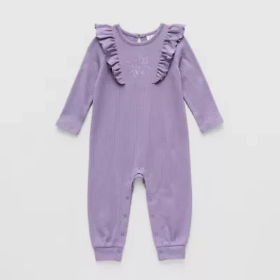 Okie Dokie Baby Girls Long Sleeve Jumpsuit