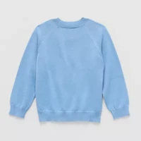 Okie Dokie Toddler & Little Boys Crew Neck Long Sleeve Pullover Sweater
