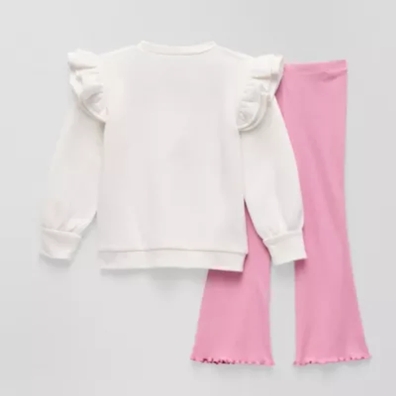 Okie Dokie Toddler & Little Girls 2-pc. Pant Set