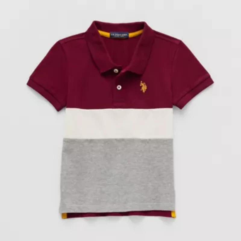 U.S. Polo Assn. Toddler Boys Short Sleeve Classic Fit Shirt