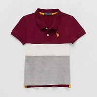 U.S. Polo Assn. Toddler Boys Short Sleeve Classic Fit Shirt