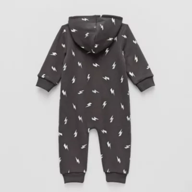 Grayson Little Baby Boys Hooded Long Sleeve Jumpsuit