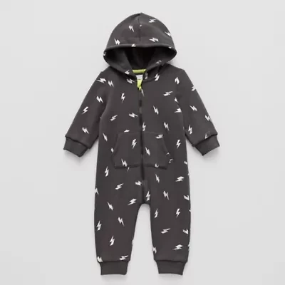 Grayson Little Baby Boys Hooded Long Sleeve Jumpsuit
