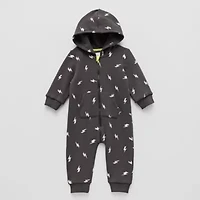 Grayson Little Baby Boys Hooded Long Sleeve Jumpsuit