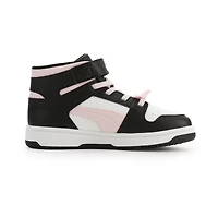 PUMA Rebound Layup Little Kid Girls Basketball Shoes