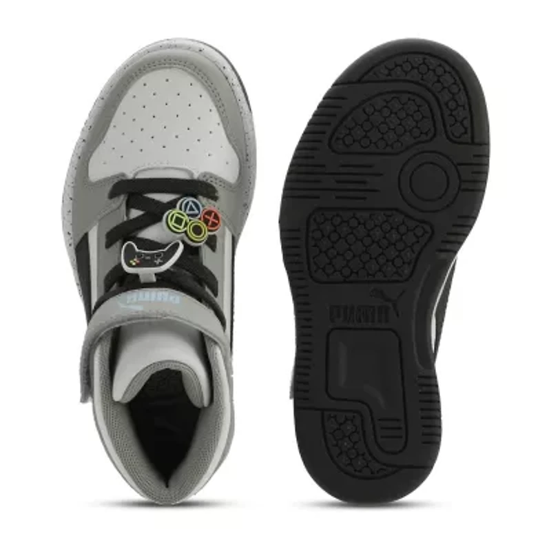 PUMA Rebound Layup Little Kid Boys Basketball Shoes