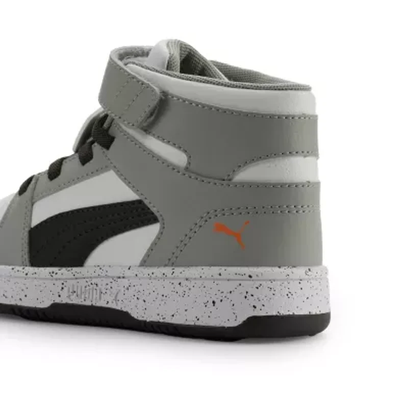 PUMA Rebound Layup Little Kid Boys Basketball Shoes