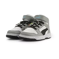 PUMA Rebound Layup Little Kid Boys Basketball Shoes