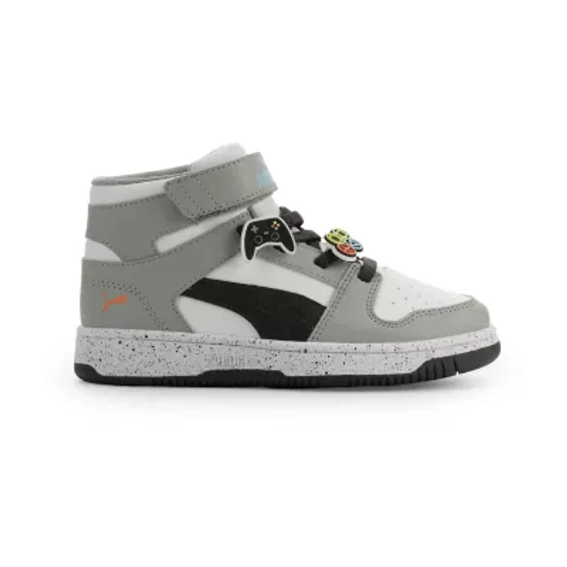 PUMA Rebound Layup Little Kid Boys Basketball Shoes