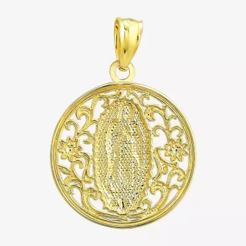 Religious Jewelry Mary! Womens 10K Gold Pendant