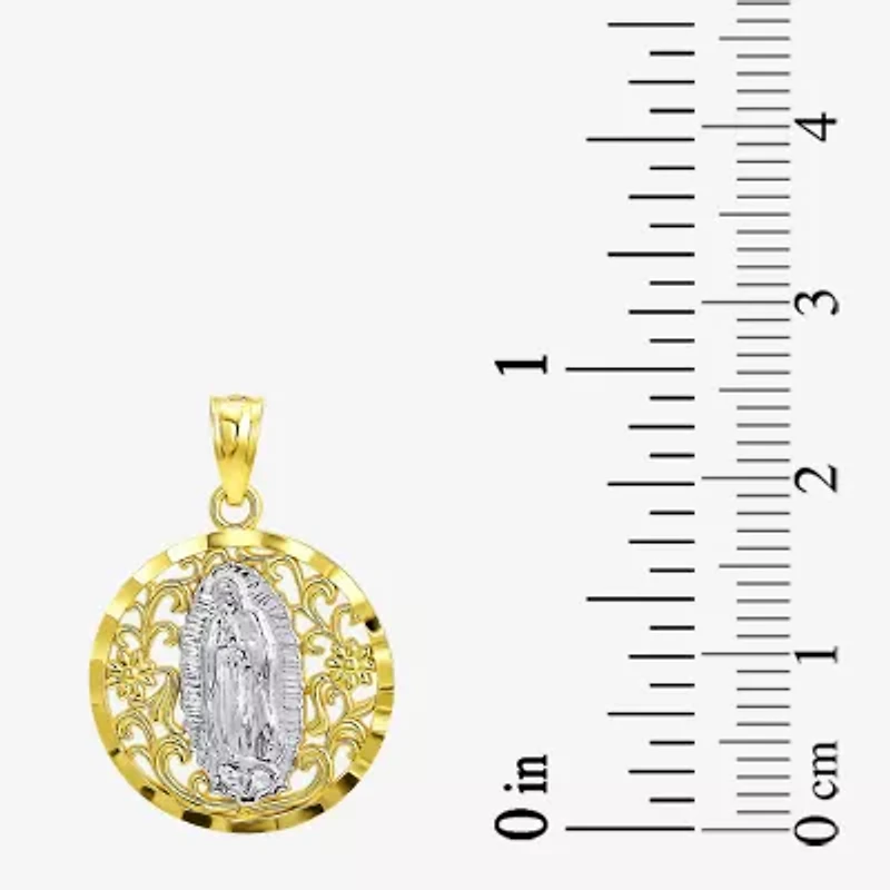 Religious Jewelry Mary! Womens 10K Gold Pendant