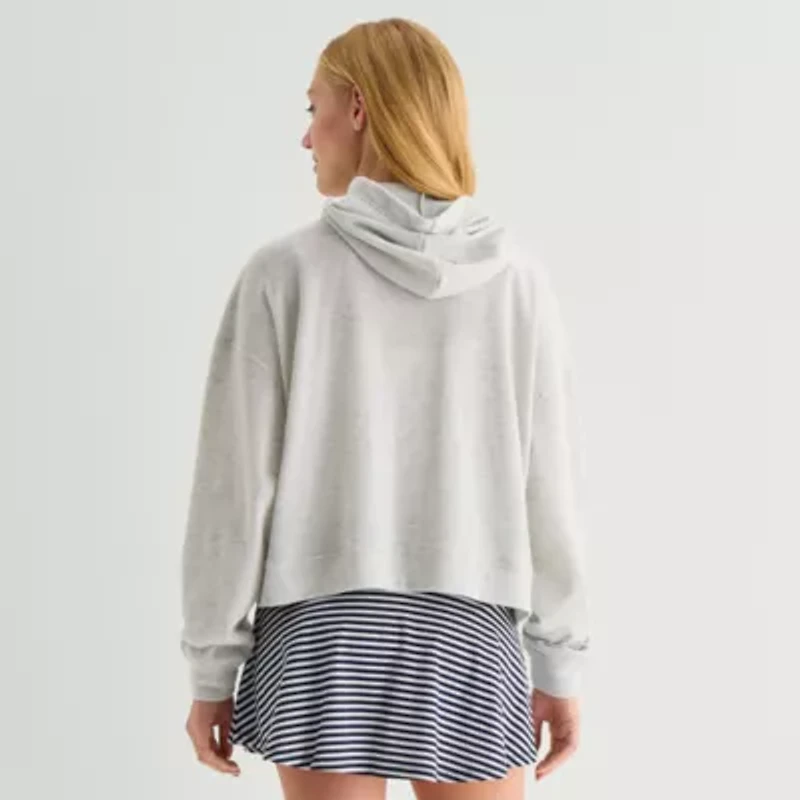 Forever 21 Womens Juniors Long Sleeve Zipper Hoodie