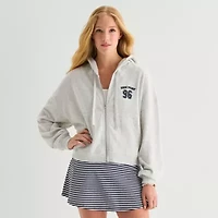 Forever 21 Womens Juniors Long Sleeve Zipper Hoodie