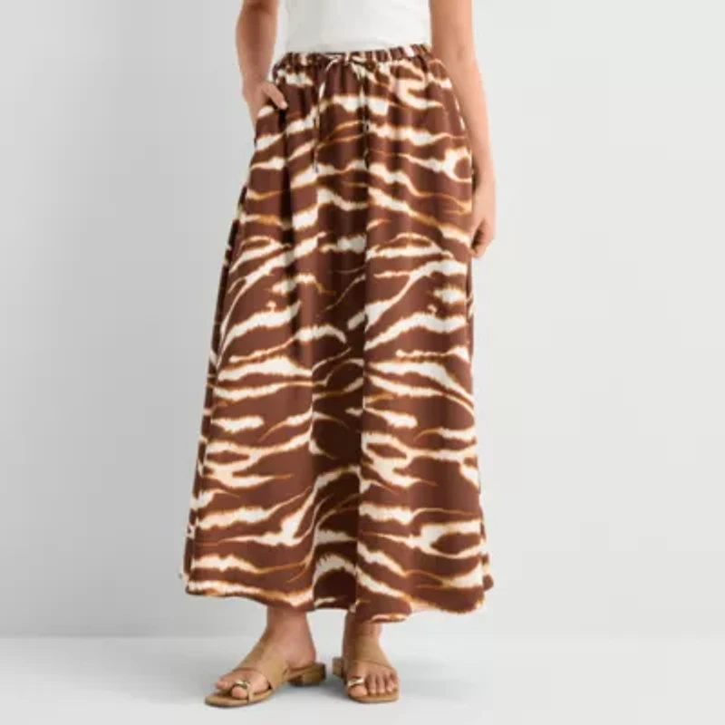 Worthington Womens Maxi Skirt
