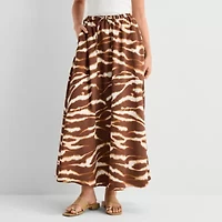 Worthington Womens Maxi Skirt