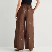 Worthington Womens High Rise Pull-On Pant