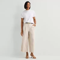 Worthington Womens Crew Neck Short Sleeve T-Shirt