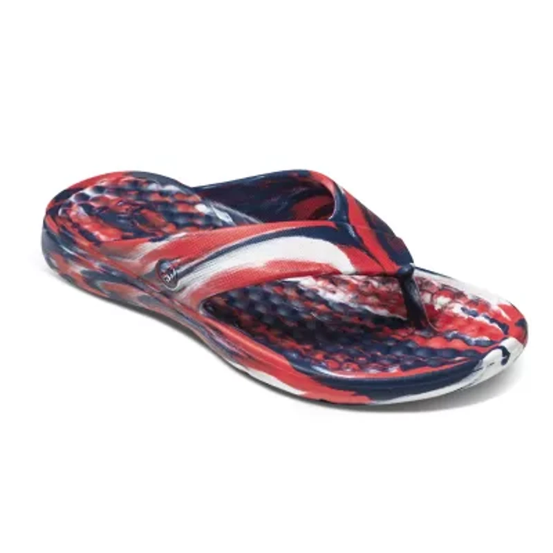 joybees® Unisex Adult Americana Collection Flip-Flops